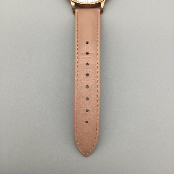 MVMT Rodeo Boulevard Watch Women 38mm Rose Gold Tone Leather Band New Battery main image 9